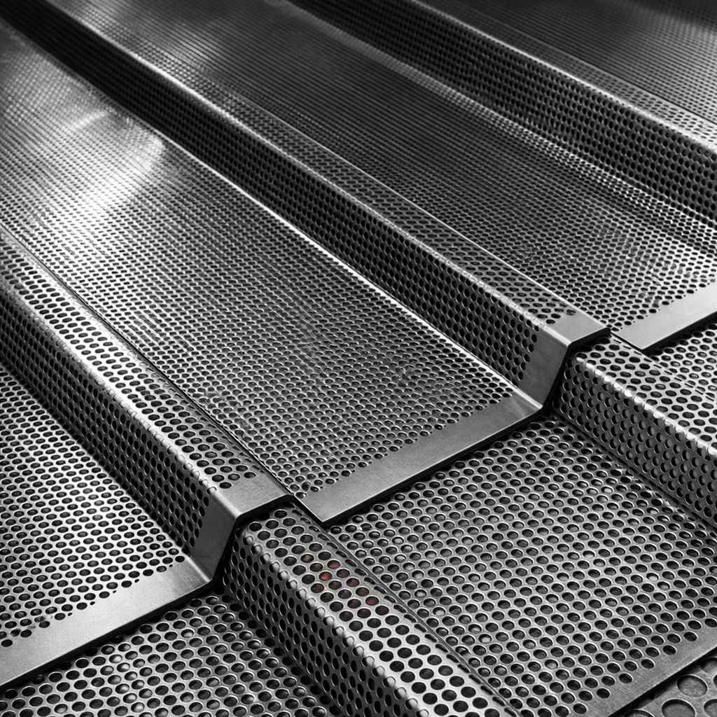 Перфорированный профнастил Т-8 оцинкованный